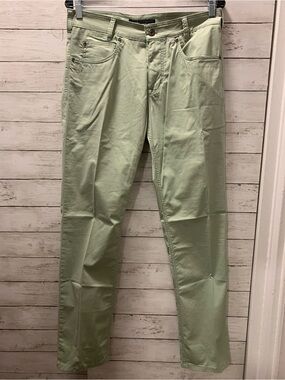 Atelier GARDEUR Modern Fit Men's Trousers, Olive Green